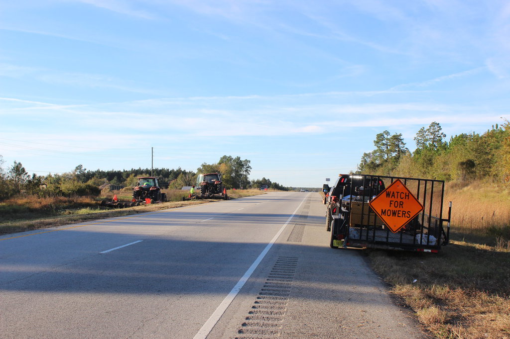 roadside mowing